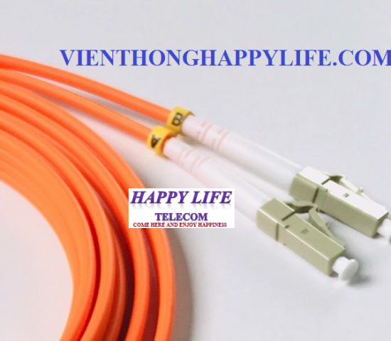 Dây Nhảy Quang Đa Mốt MM LC/UPC-LC/UPC Duplex Phi 3.0mm